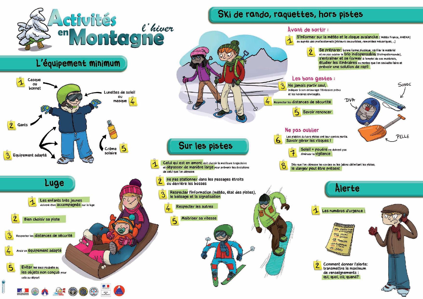 JuriACM Les pour les activités hivernales en montagne